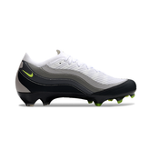 Chuteira Infantil Campo Nike Air Zoom Mercurial Vapor 16 Elite FG Air Max 95 Branca e Cinza Pack